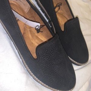 Cliffs black moccasin shoes